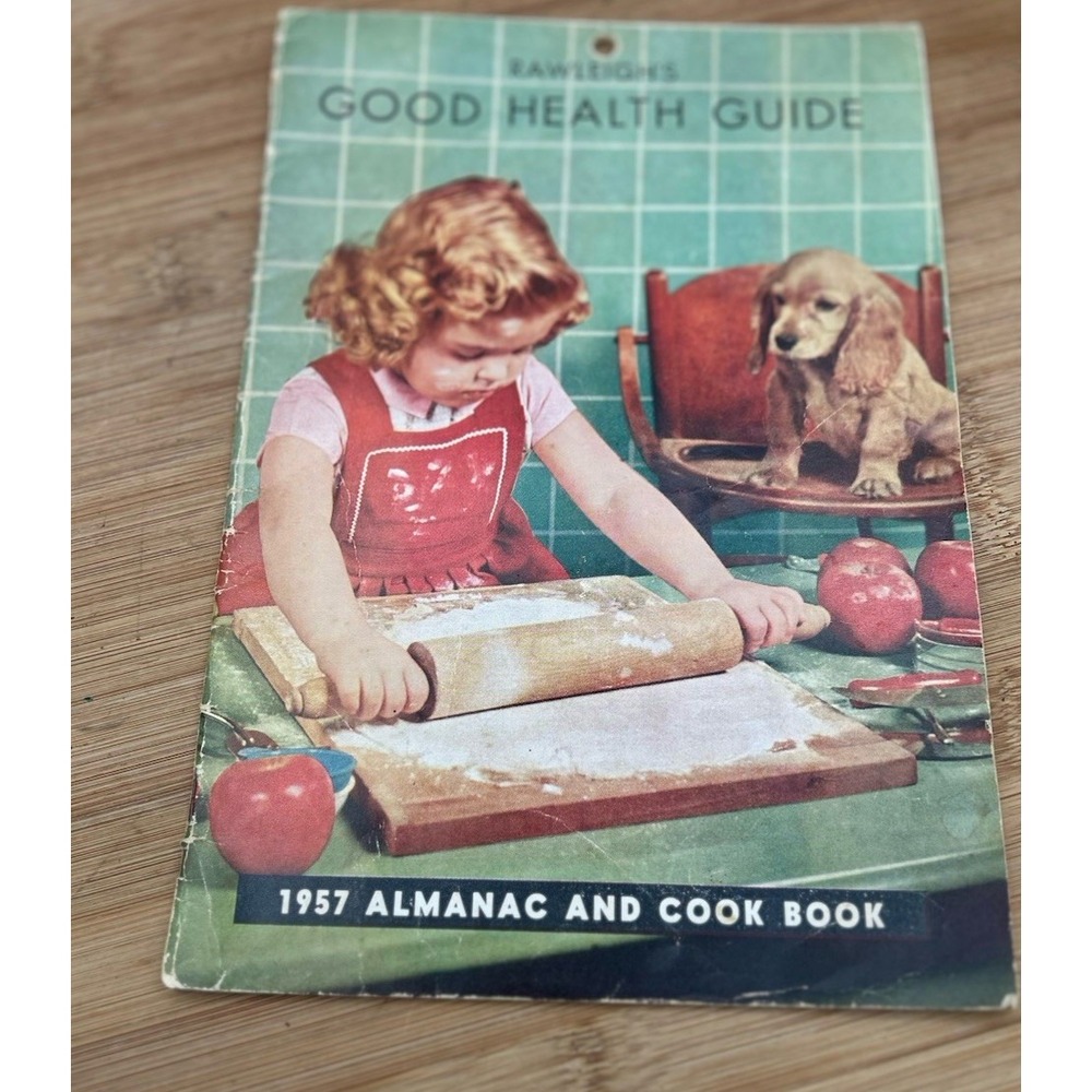Rawleigh's Good Health Guide‎ 1957 Almanac & Cook Book Calendar